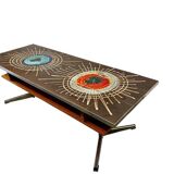 Belarti vintage brown coffee table