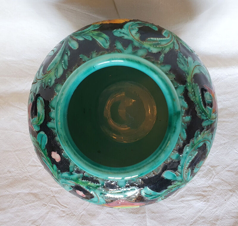 Important vase Cerart Monaco numbered and stamped