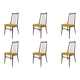 Set of Six Mid Century Dining Chairs, Denmark, 1970s