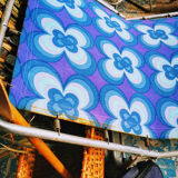 Camp bed or vintage sunbathing