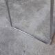 Bureau vintage plateau verre 130 cm