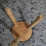 Solid wood stool legs tripod aero-gummed