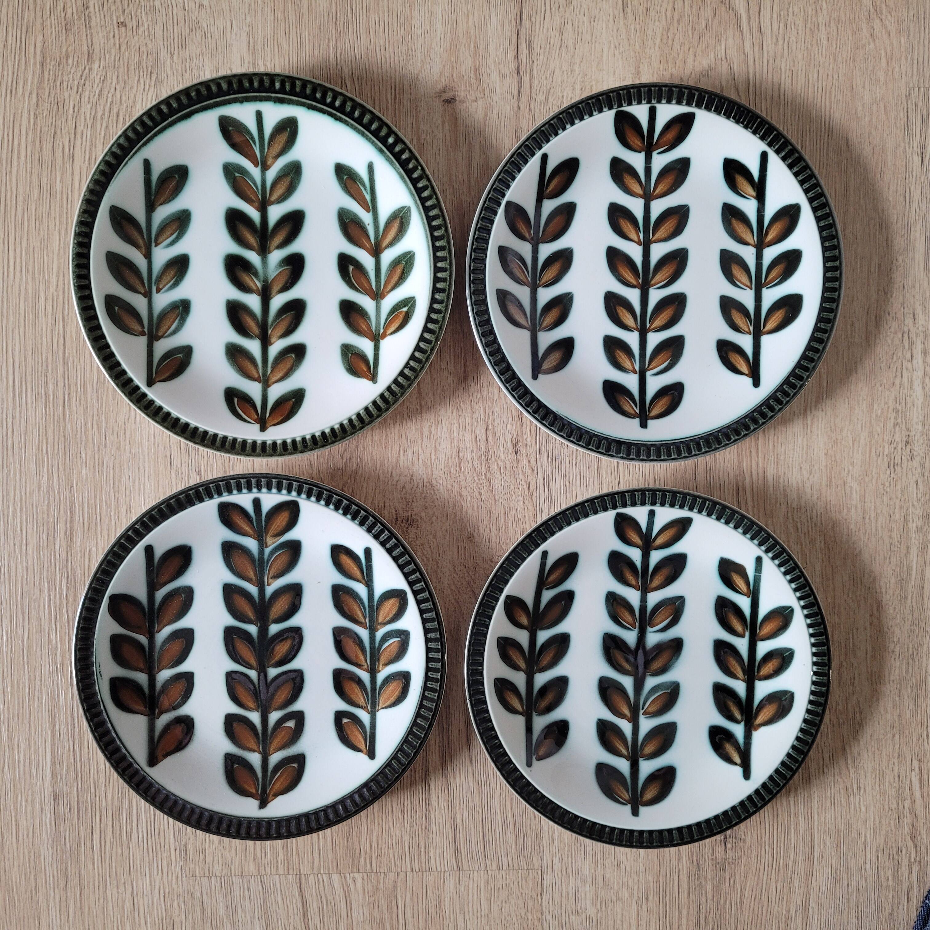 La Redoute x Selency lot de 4 assiettes Rambouillet dessert