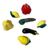 Ceramic salt and pepper shakers