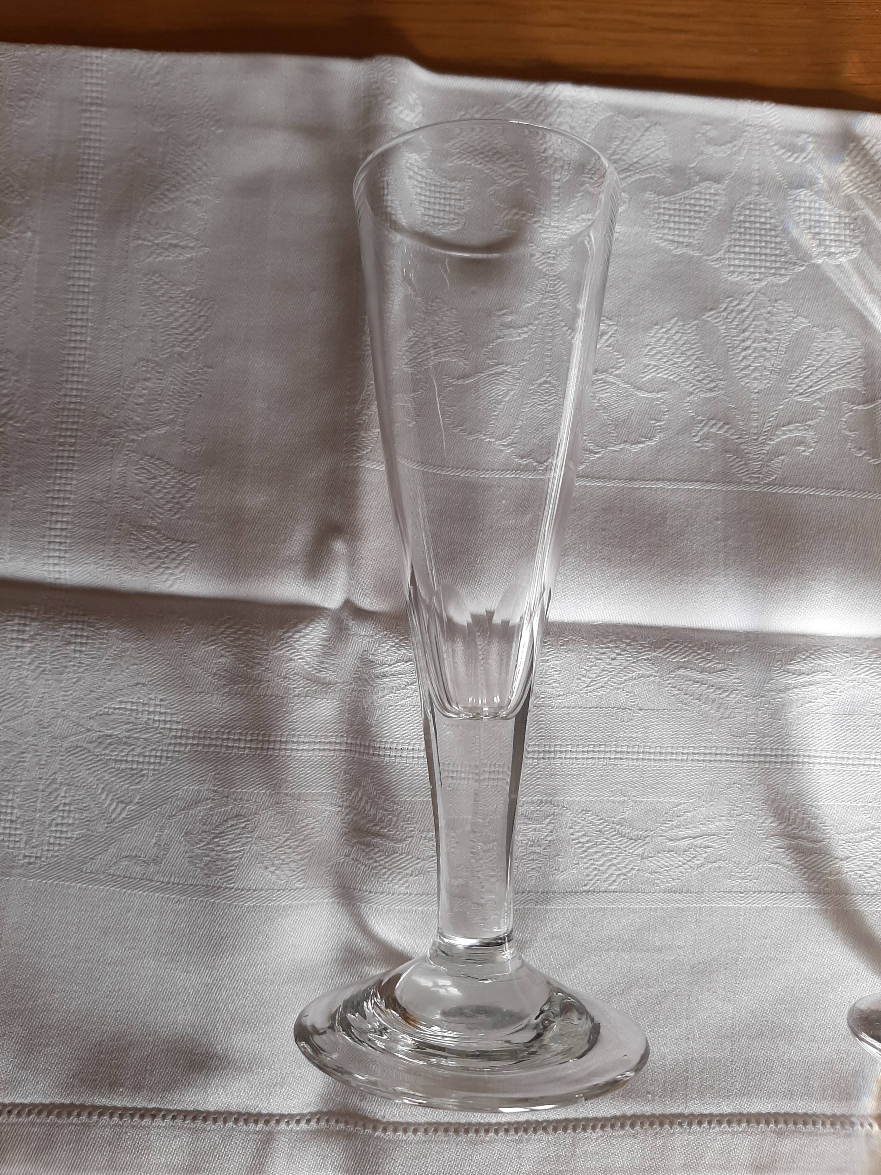 4 champagne flutes sold individually