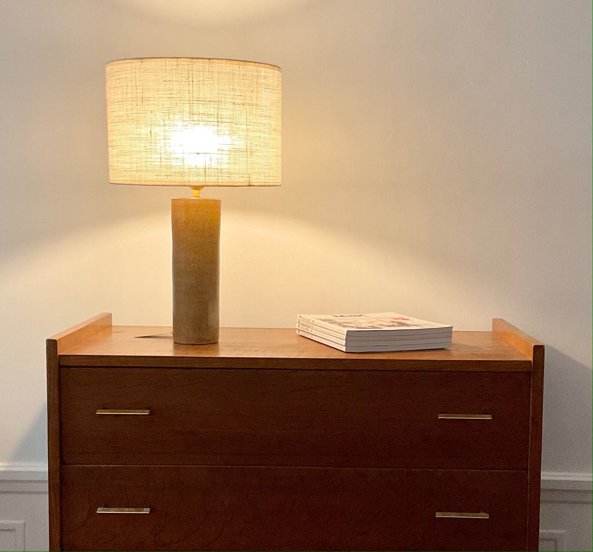 Lampe en grès