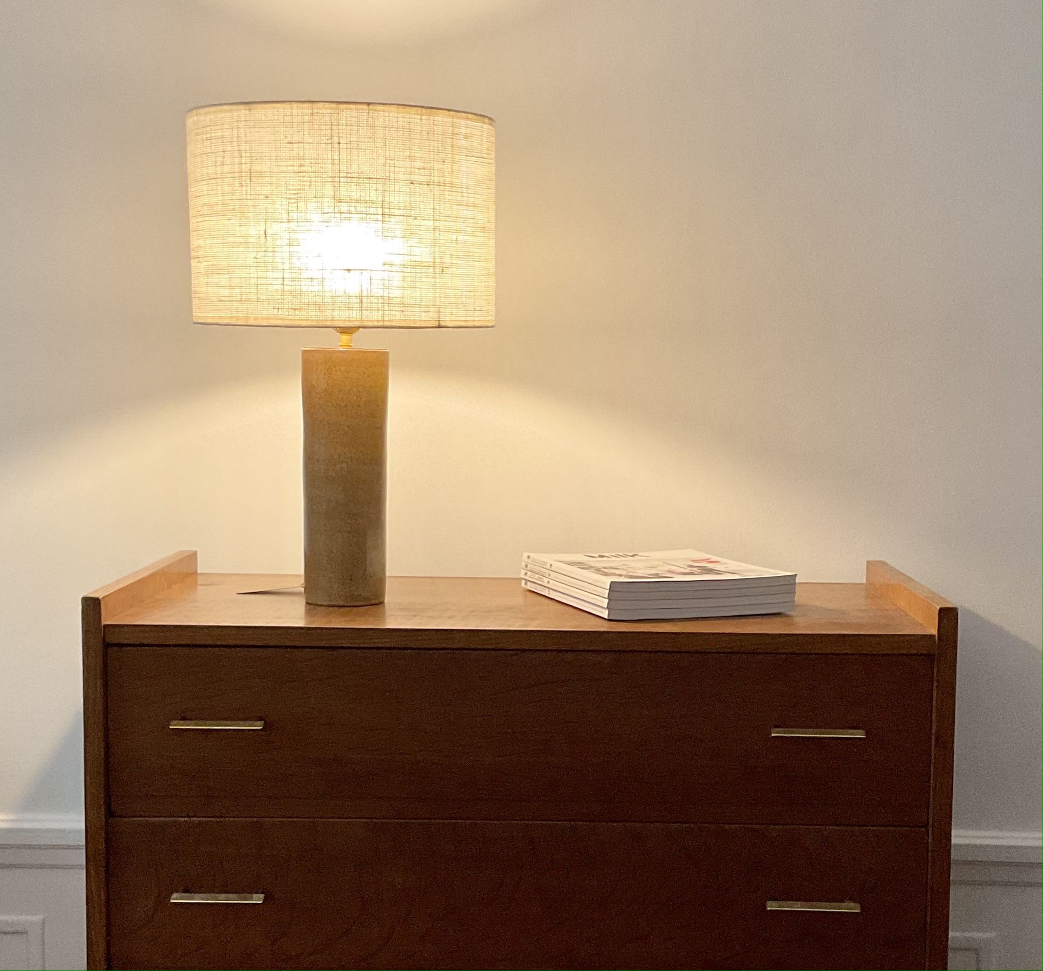 Lampe en grès