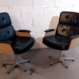 Pair of Italian armchairs 1960