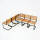 Set of 6 Dining Chairs Style B32 by Marcel Breuer