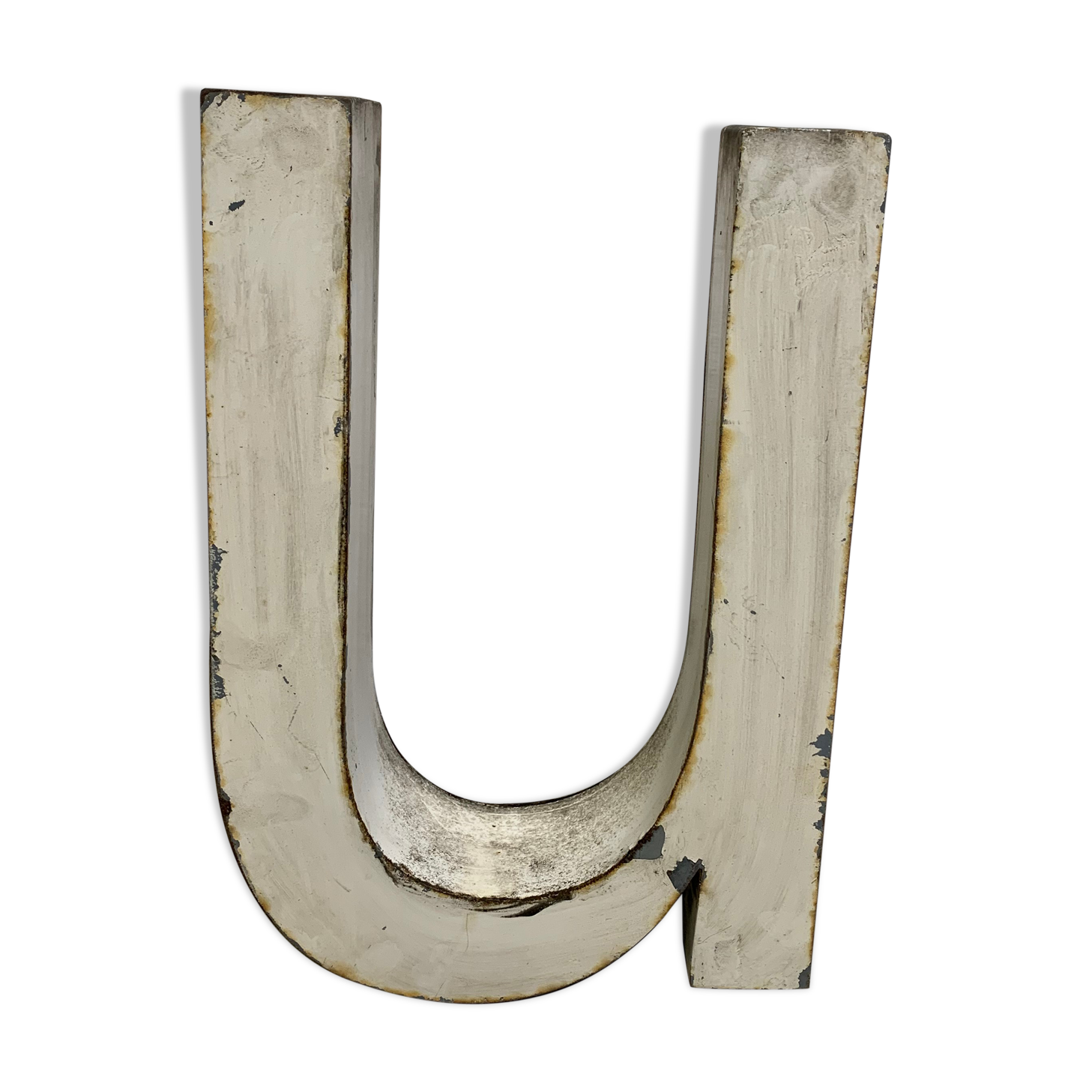 Sign letter "U" or "N"