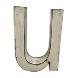 Sign letter "U" or "N"