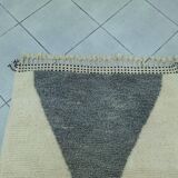 Authentic Moroccan wool rug handwoven, 250x150 cm