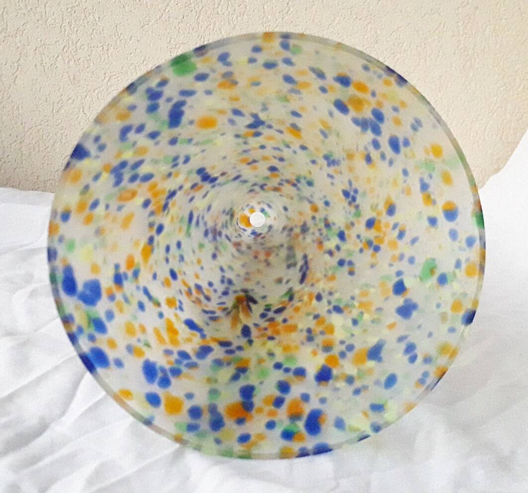 Teepee glass lampshade