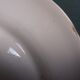 Oval ironstone platter, Clairefontaine, carnation decoration