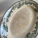 Oval ironstone dish