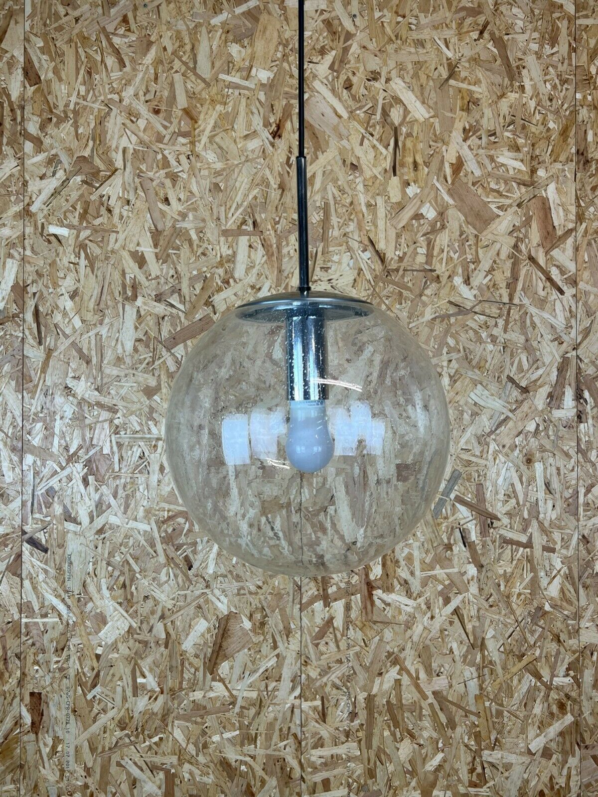 XL 60s 70s lamp ceiling lamp Limburg "Globe" spherical lamp ball design 60s