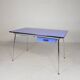 Formica table, desk with 2 drawers, 1950s