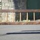 Large vintage wooden bench, old wooden bench, handcrafted bench, brutalist, entrance hall