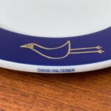 German series of postmodern flying object plates by David Palterer and Sieger Design for Arzberg, 1990s, set of 8.