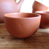 Terracotta tea set