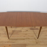 Table à manger extensible en teck du milieu du siècle de McIntosh, années 1960
