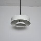 White Trava Pendant Lamp by Carl Thore for Granhaga, Sweden 1960s