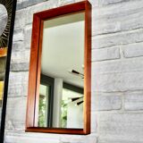 Large teak mirror by od mobler as 1950