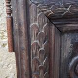 Sculpted doors pair