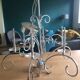 Metal chandelier