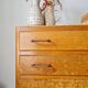 Vintage chest of drawers with tapered legs