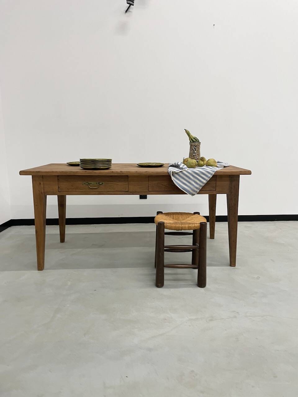 Pine farm table 165 cm