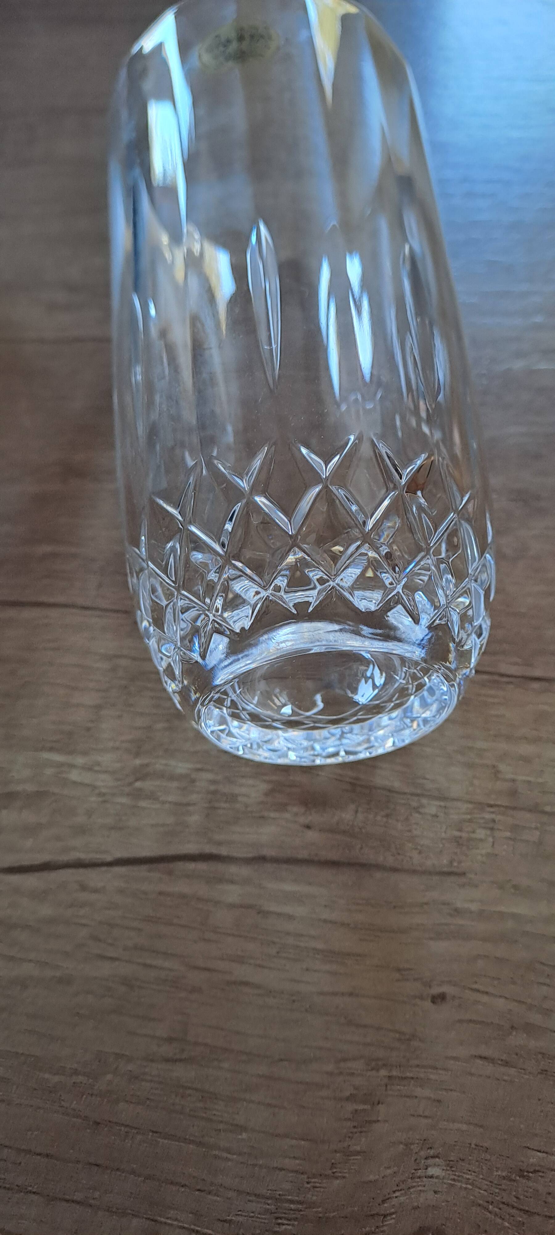 Crystal orangeade glass
