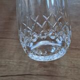 Crystal orangeade glass