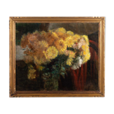Bouquet of yellow flowers-signed J. Nebosov 30
