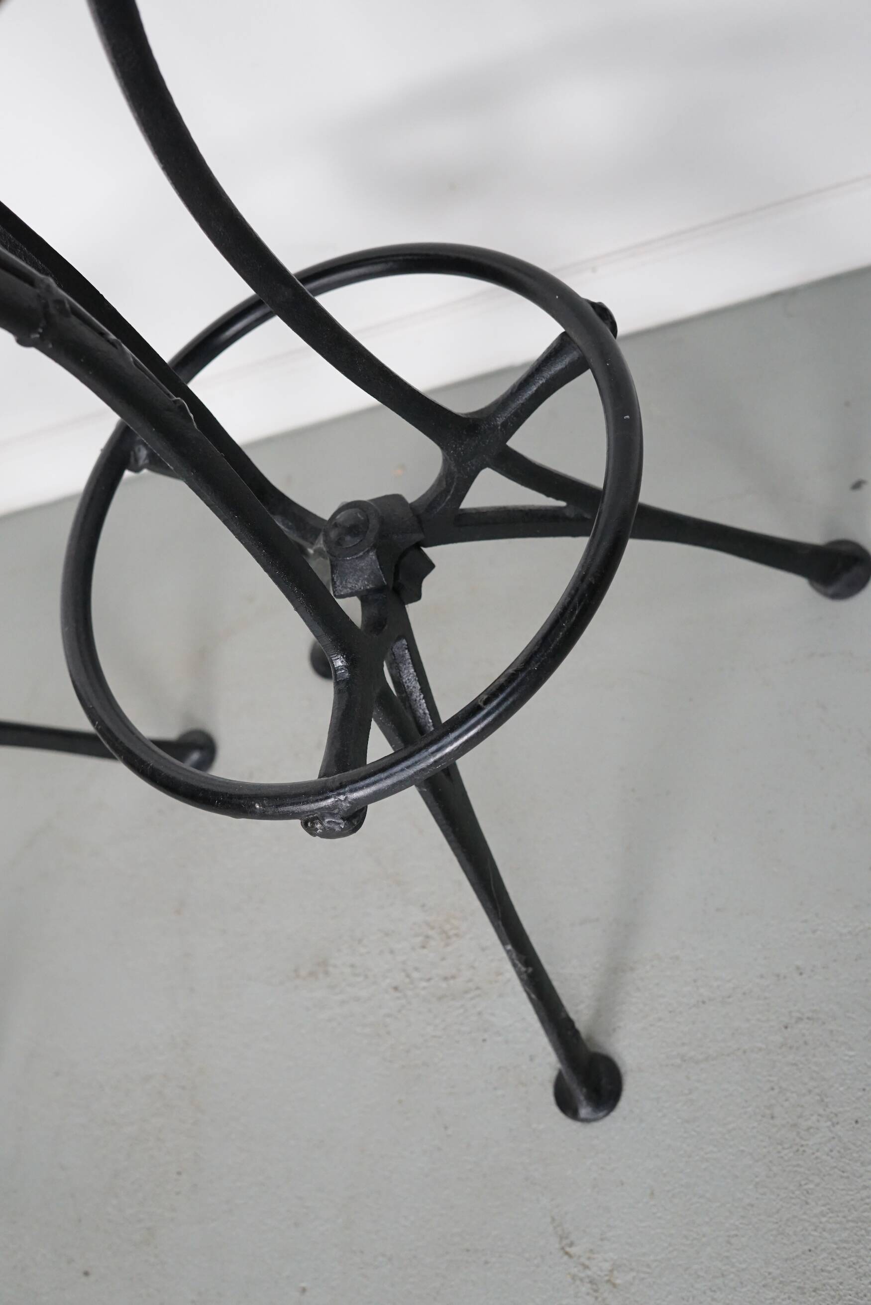 Pair of Italian Industrial Workshop Stools / Bar Stools