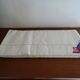 Openwork flat sheet Blue flower cotton mixed-race weft linen 325 x 220 new