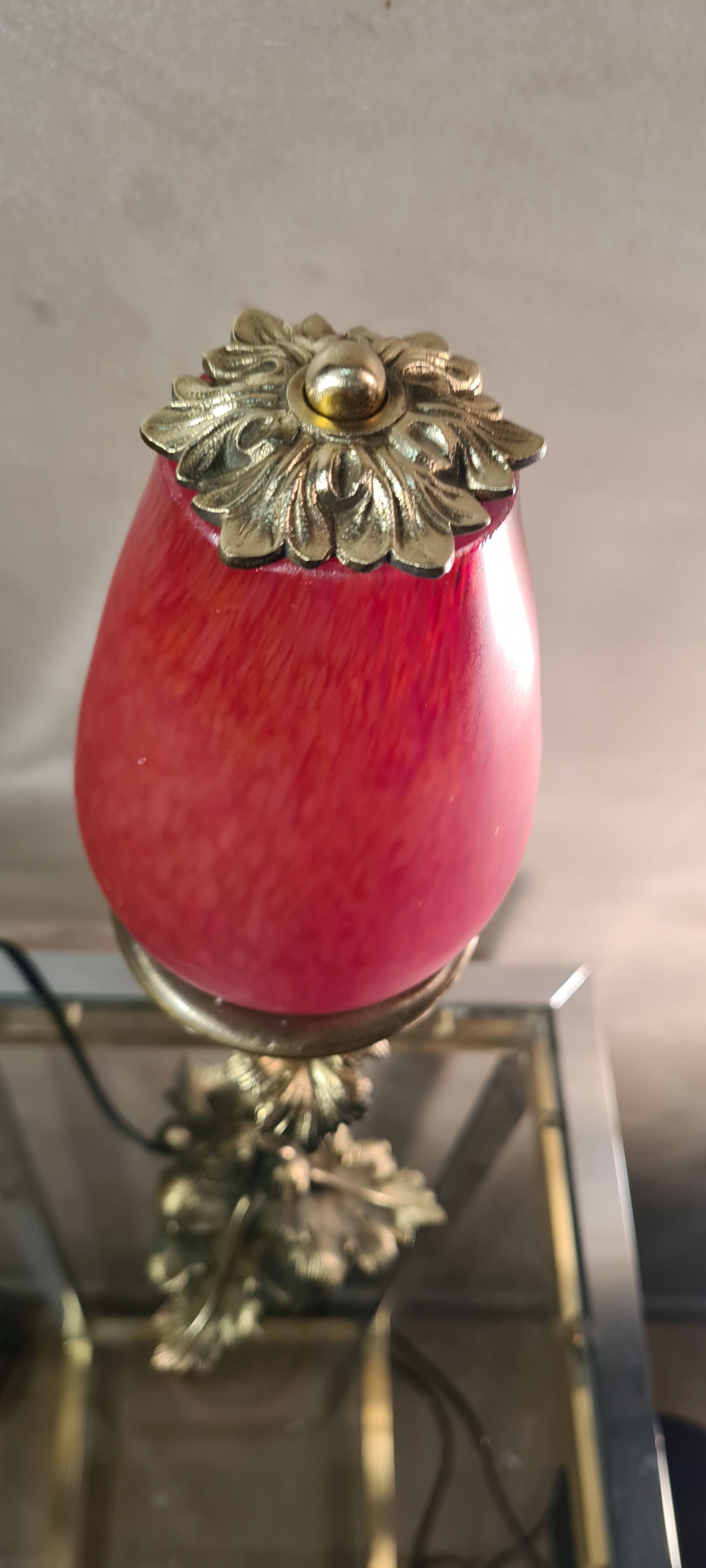 lampe bronze art nouveau 1900/20