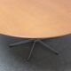 Large 'circular' oak dining table by Arne Jacobsen for Fritz Hansen, 1966