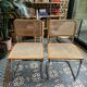 2 chaises Cesca B32 par Marcel Breuer