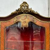 Domed showcase Louis XV style Napoleon III era - Martin varnish - 19th