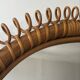 Miroir rond en rotin Franco Albini