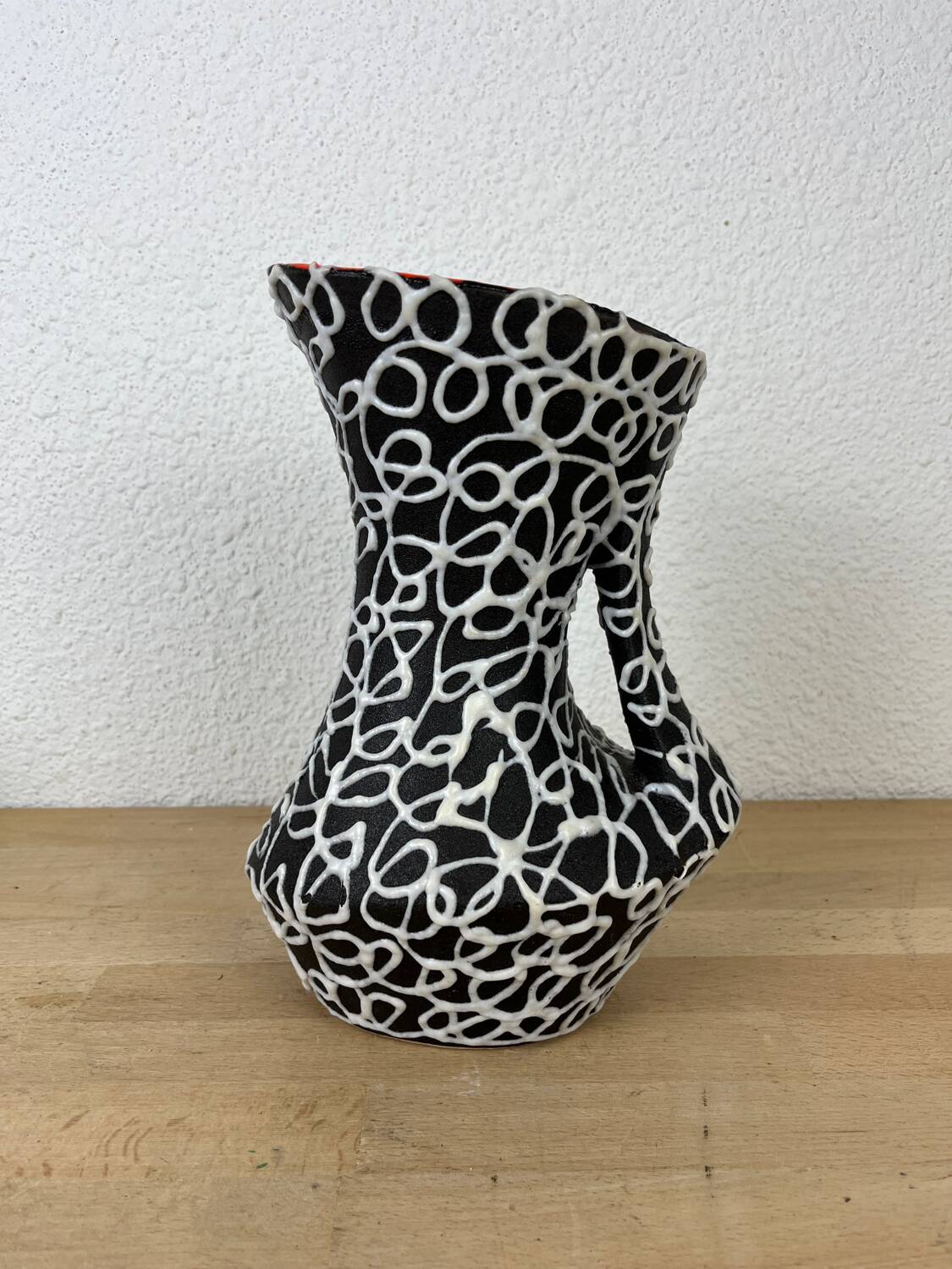 Vintage Vallauris free-form vase