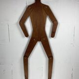 "Pine" life-size adjustable store or shop wall mannequin, 1970s ( 160 cm )