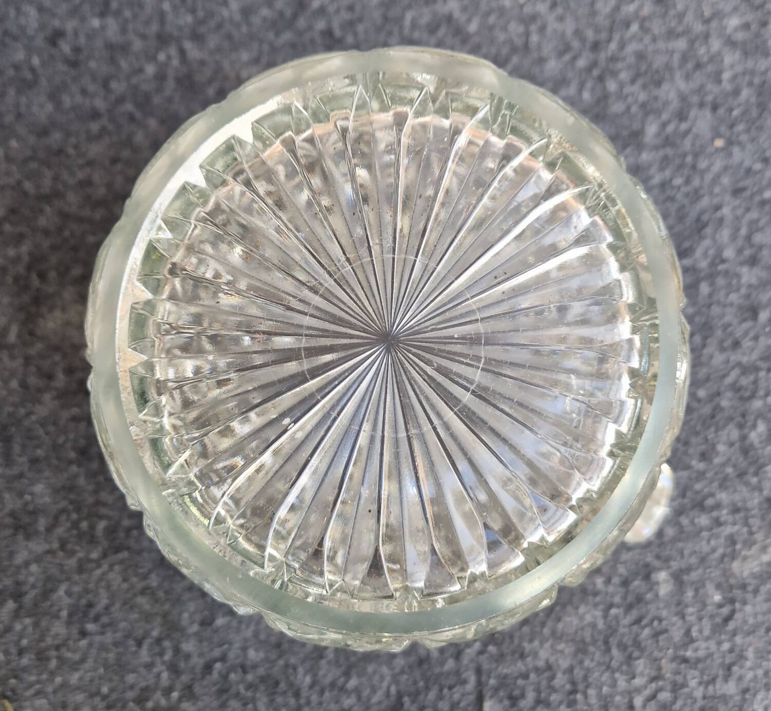 70s/80s glass champagne bucket