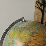 Luminous globe , Denmark , globe scan