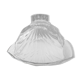 Cheese bell on its molded pressed glass tray