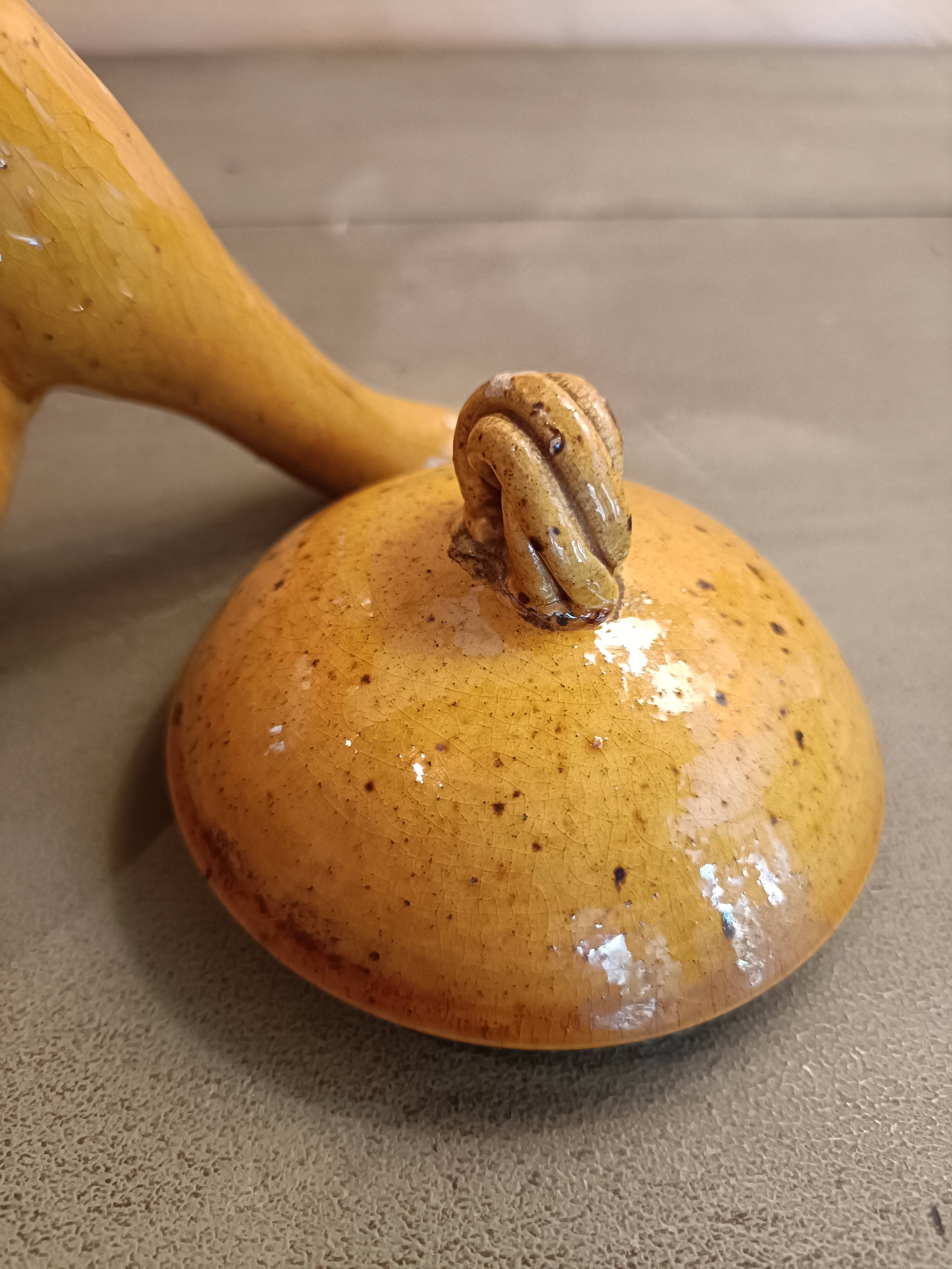 Teapot Vallauris signed A. Fazio