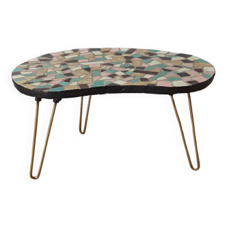 Unusual coffee table on three legs