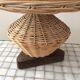 Vintage lamp from the 50s- 60s in rattan