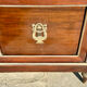 Small mahogany display cabinet in the Louis XVI style, 19th century.